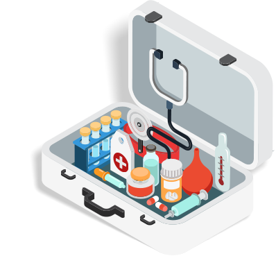 clip art of medicine kit